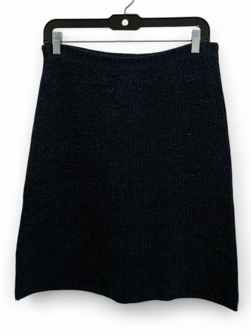 Vintage Vern Spinners Dark Blue Sweater Knit Skirt